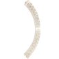 ESTEIRA CURVA DE INOX 881 - K350 82MM