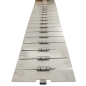 ESTEIRA RETA INOX 812 -K750 - 190MM