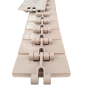 ESTEIRA RETA DE PLASTICO 820 - K350