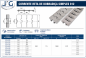 ESTEIRA RETA INOX 812 -K750 - 190MM